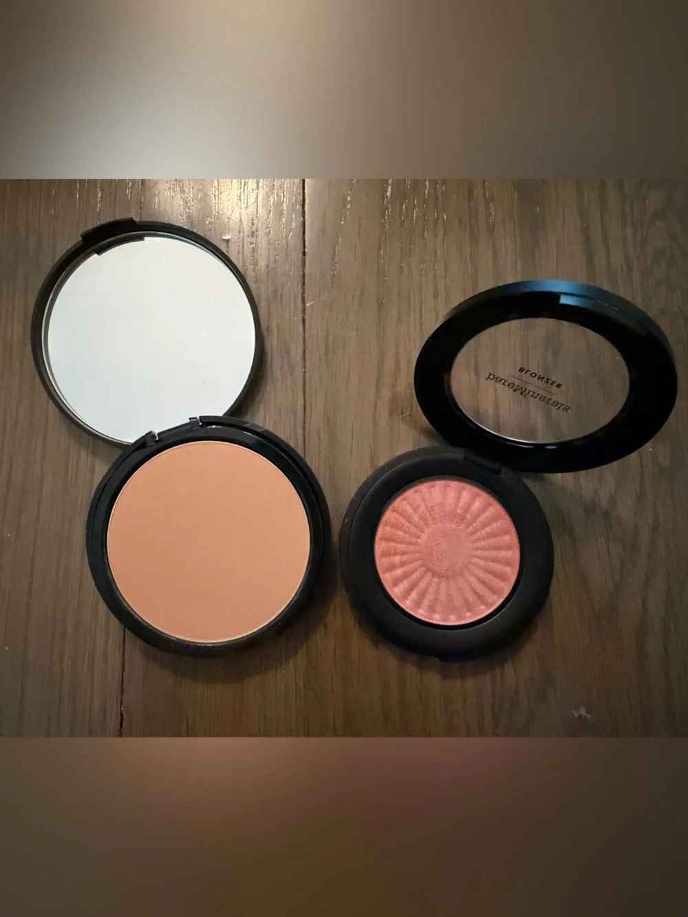 Bareminerals BAREPRO 24HR Skin Perfecting Matte Powder Foundation + pink blush 💞